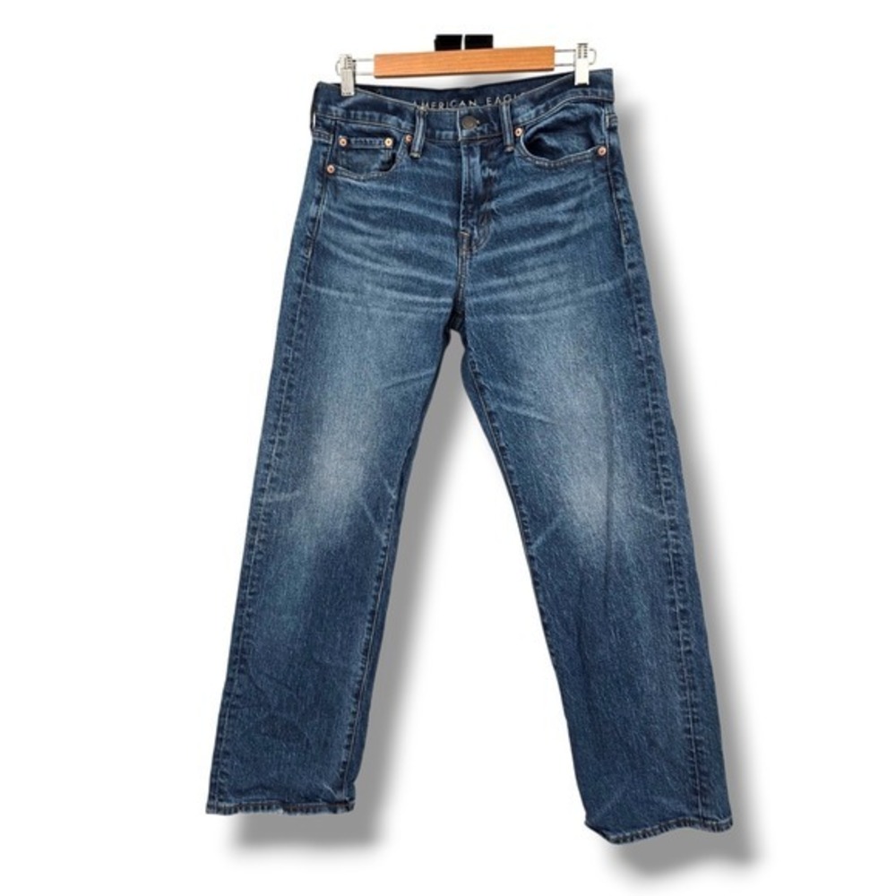 American Eagle‎ Mens Original Bootcut Jeans Size 29x30 Easy Flex Medium Wash